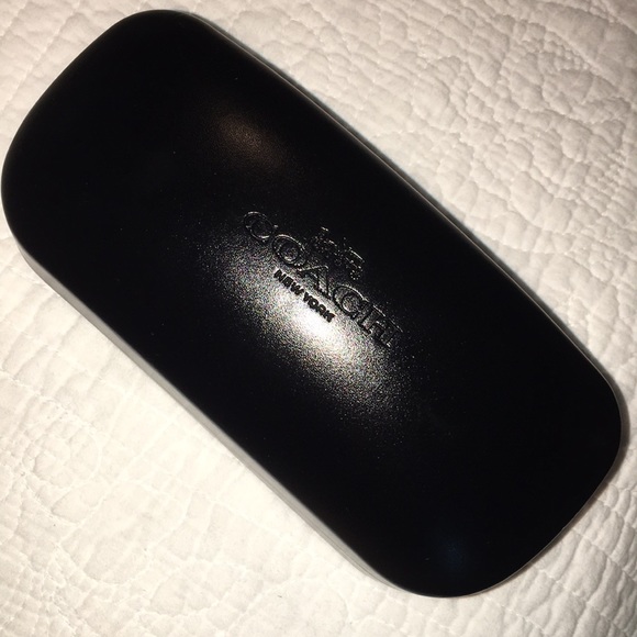 New Coach Round Red Sand Gradient Frame Sunglasses - Picture 6 of 6